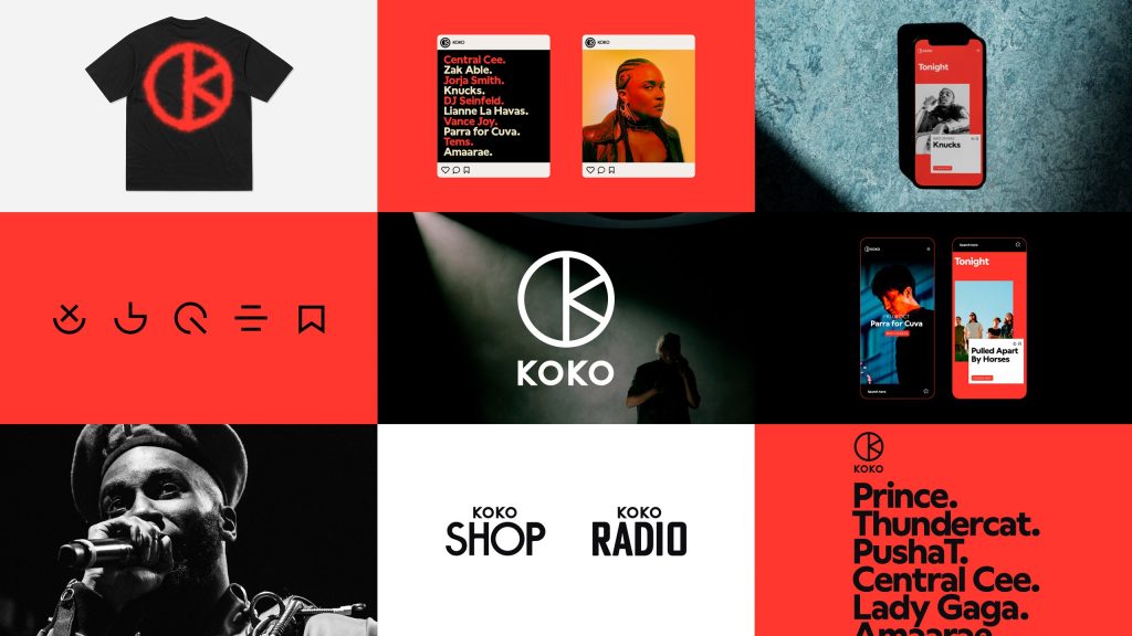 DixonBaxi creates new branding for reopened London venue Koko