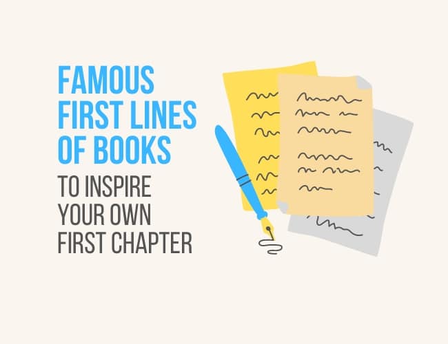Well-known First Strains of Books to Encourage Your Personal First Chapter