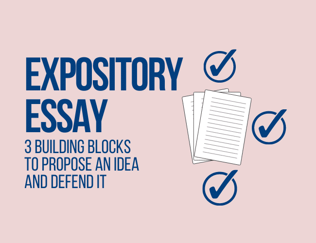 Expository Essay: three Constructing Blocks to Suggest an Concept and Defend It